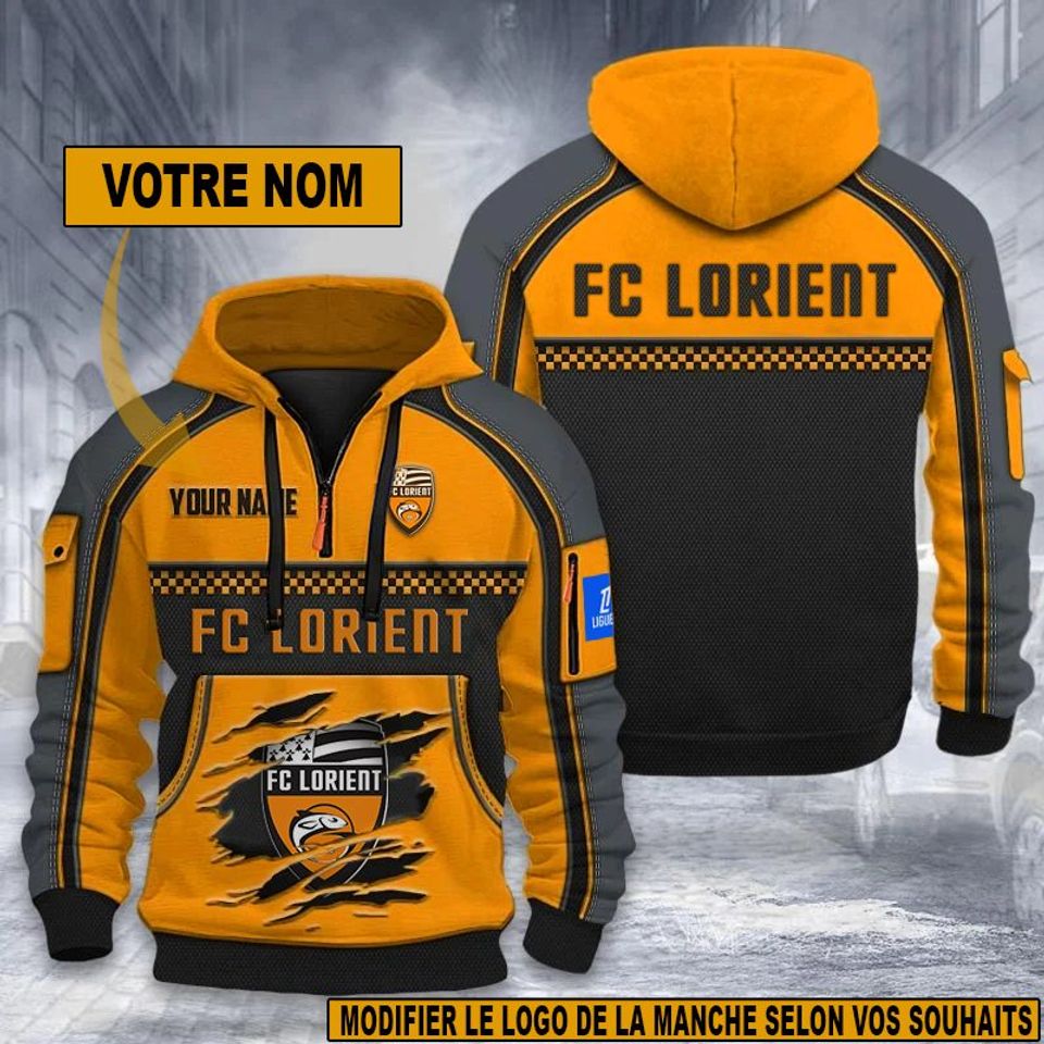 FC Lorient – Dynamic Hoodie New edition with personalized name