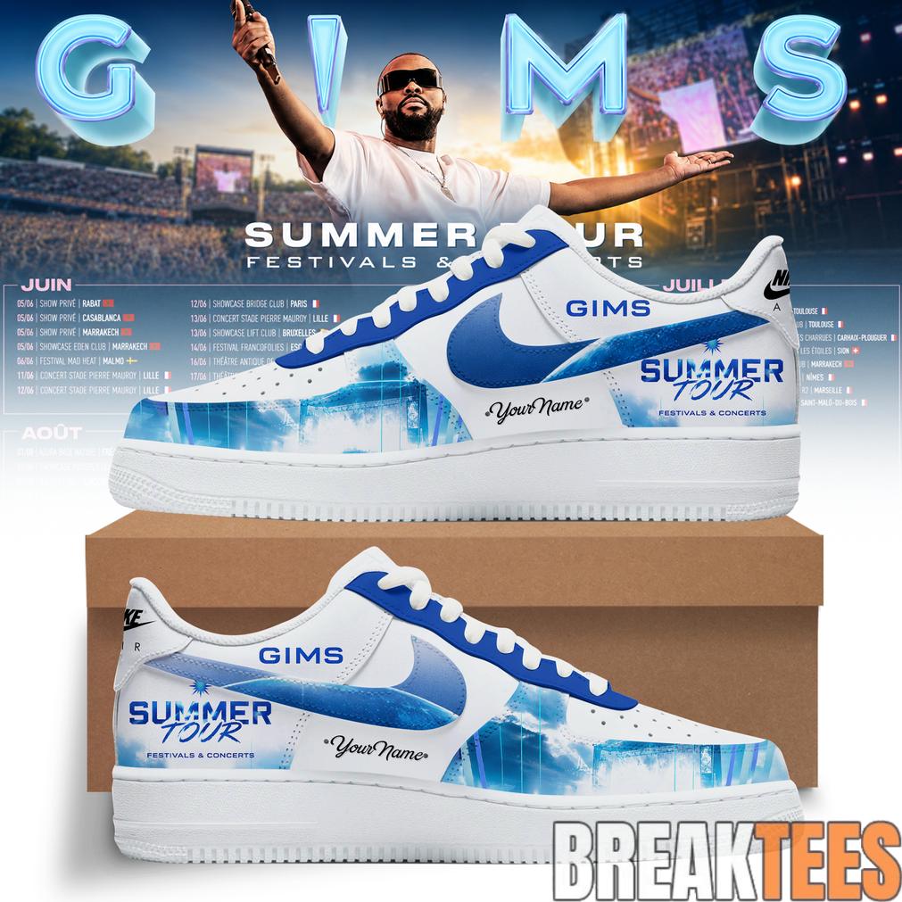 Gims Summer Tour 2026 Tour AF1 Shoes