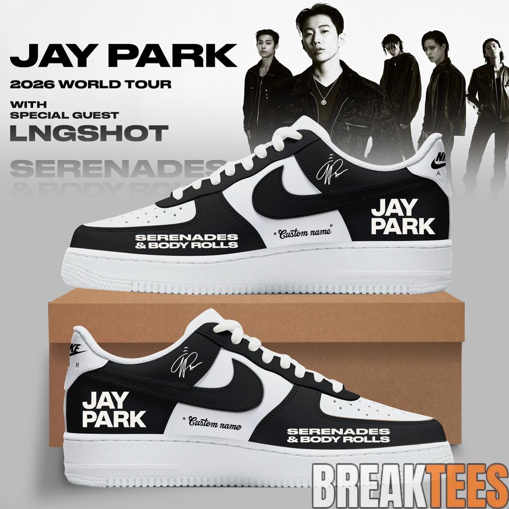 Jay Park World Tour 2026 Serenades & Body Rolls Air Force 1 Shoes