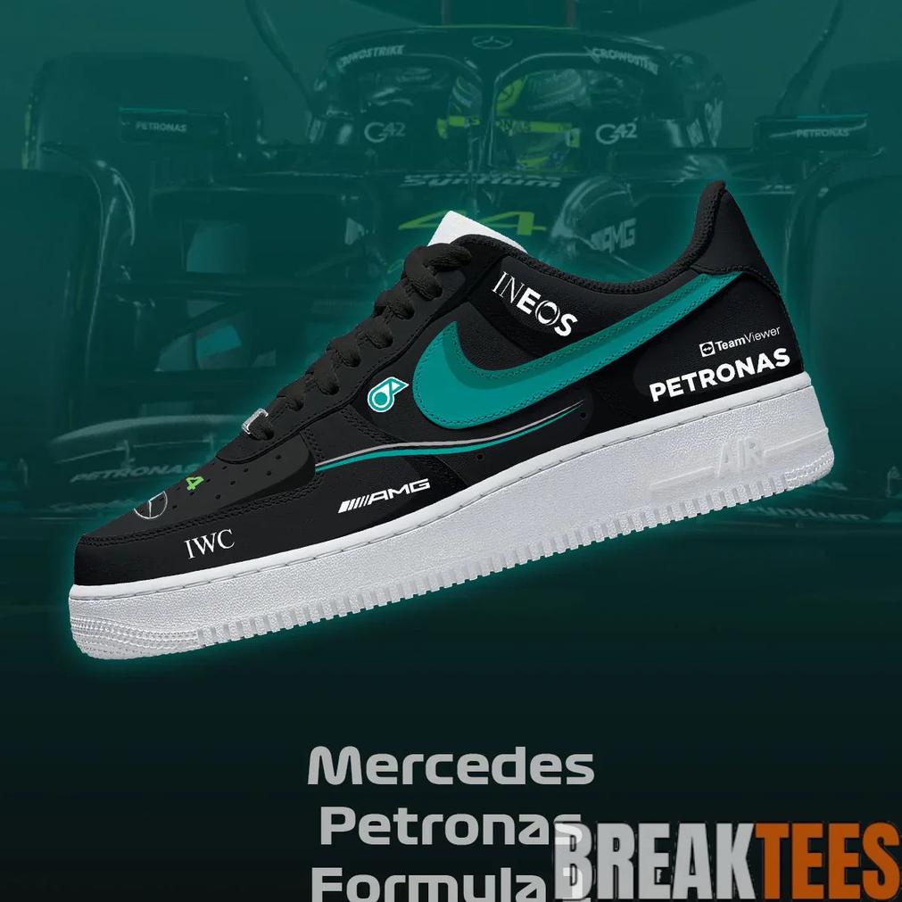 Mercedes AMG PETRONAS F1 Racing 2026 Special Design AF1 Shoes