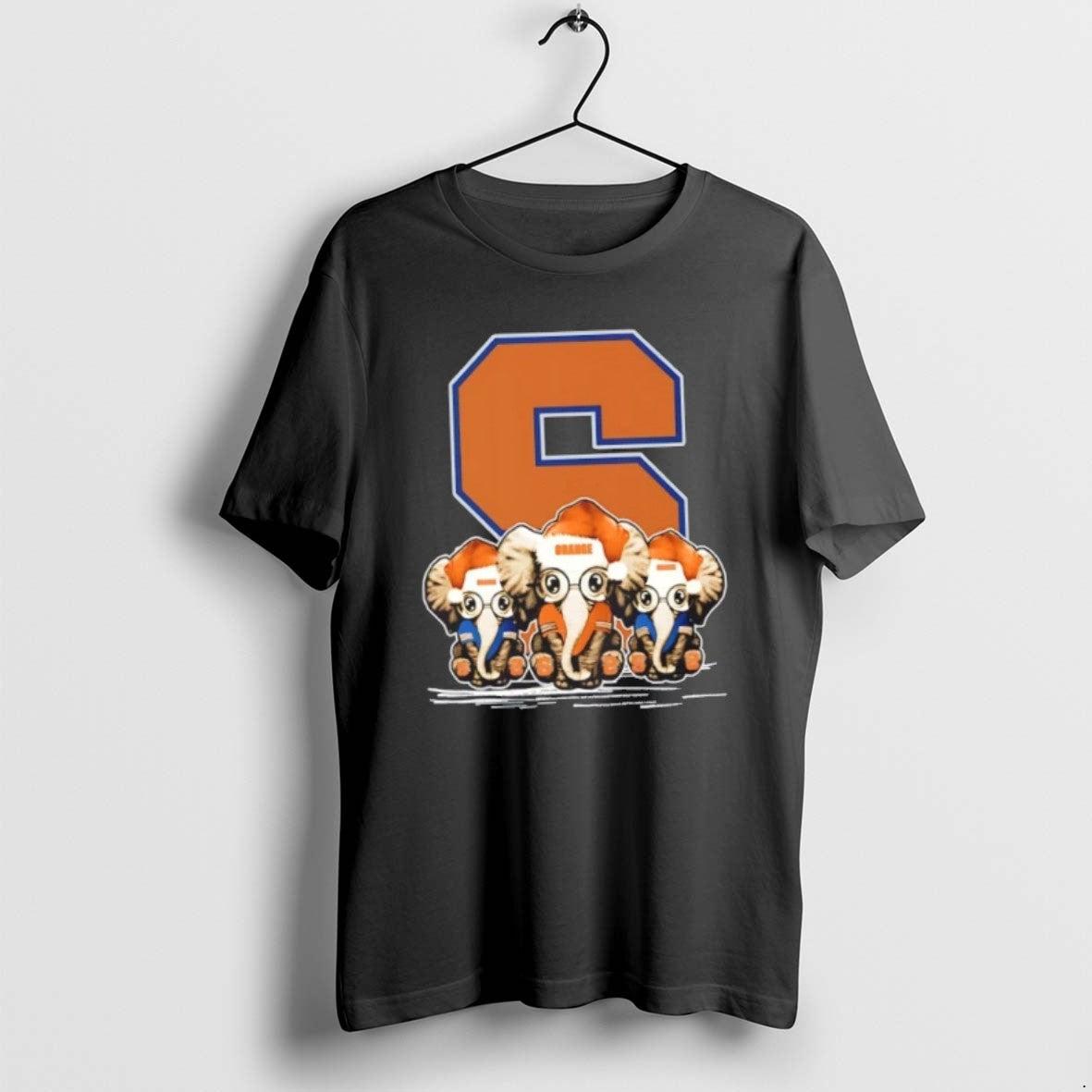 Official Syracuse Orange X Elephants Santa Hat Merry Christmas