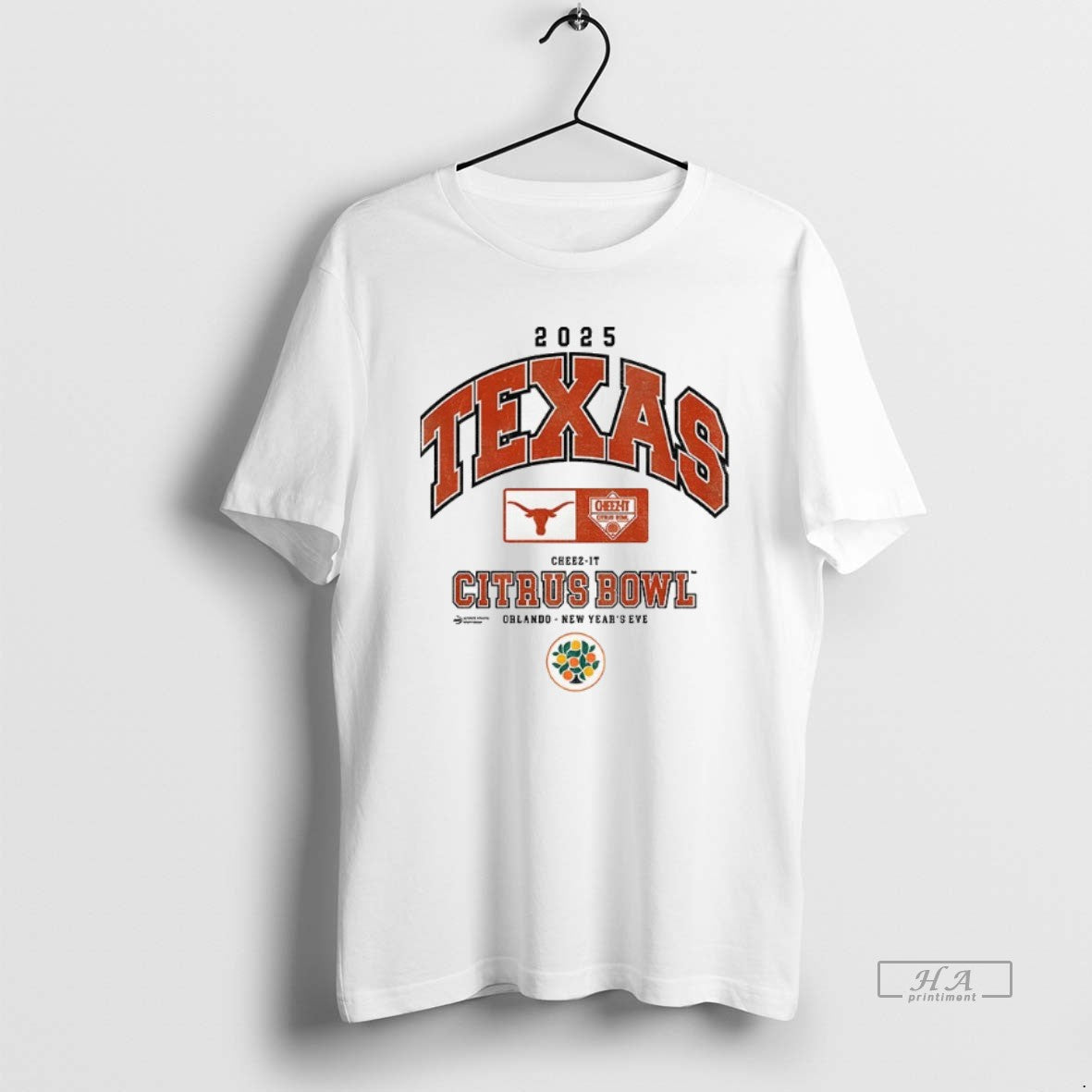 Official Texas Longhorns Ncaa Division I Football Orlando Cheez It Citrus Bowl 2025