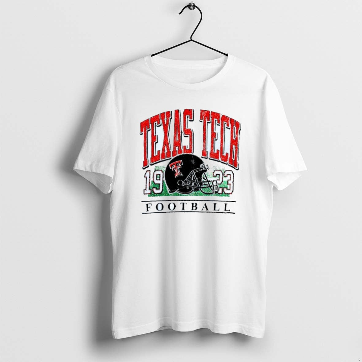 Official Texas Tech Red Raiders 1923 Helmet On Field Mens White
