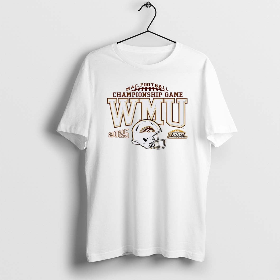 Official Western Michigan Broncos 2025 Mac Football Championship Game Christmas