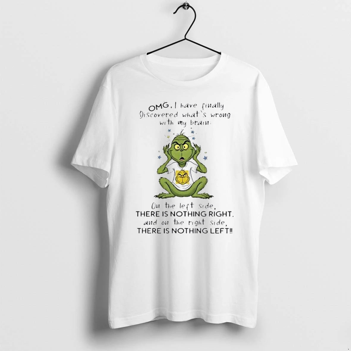 Officials The Grinch Brain Quote Dr Seuss Premium T Shirt