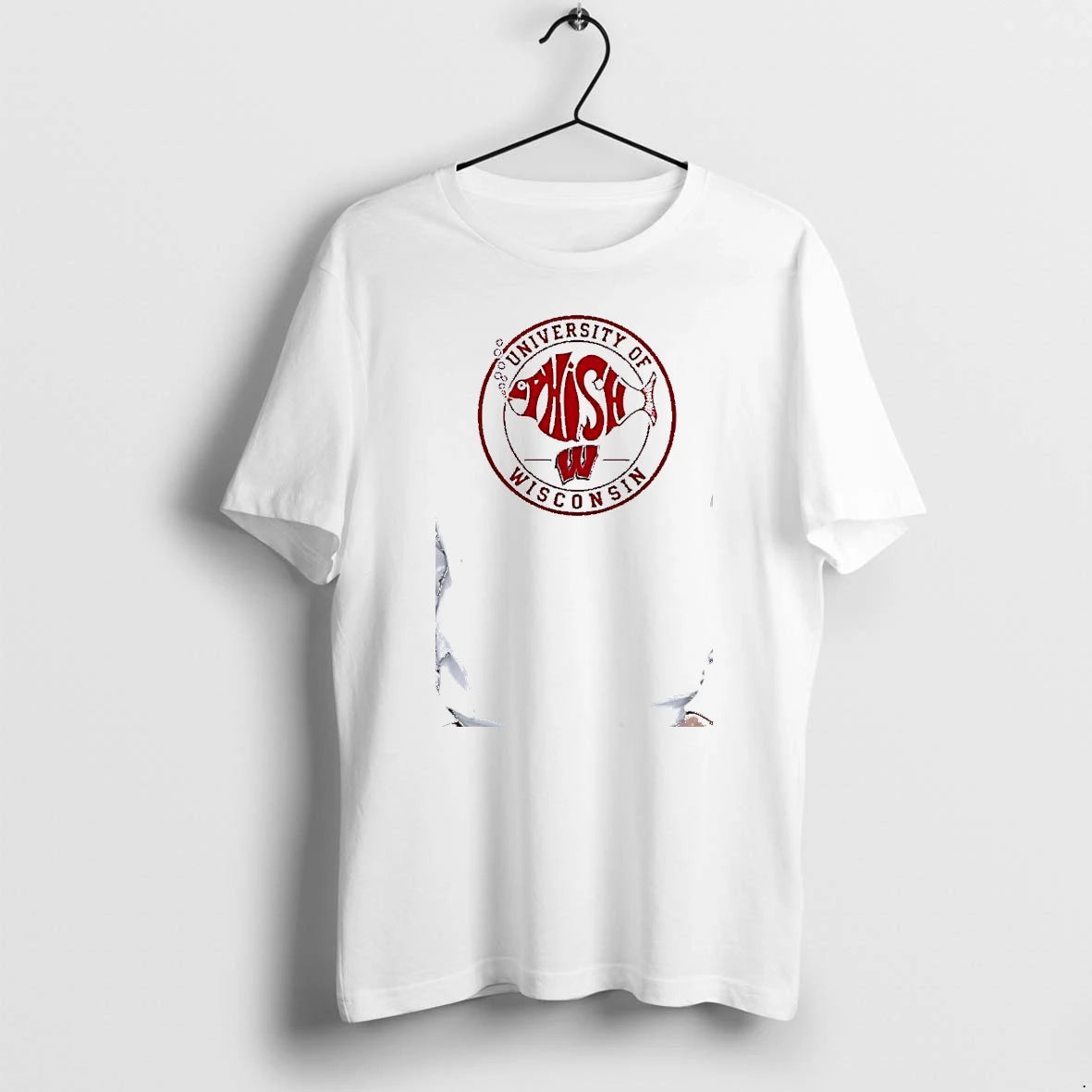 Officials Wisconsin Badgers University Of Phish Premium T Shirt