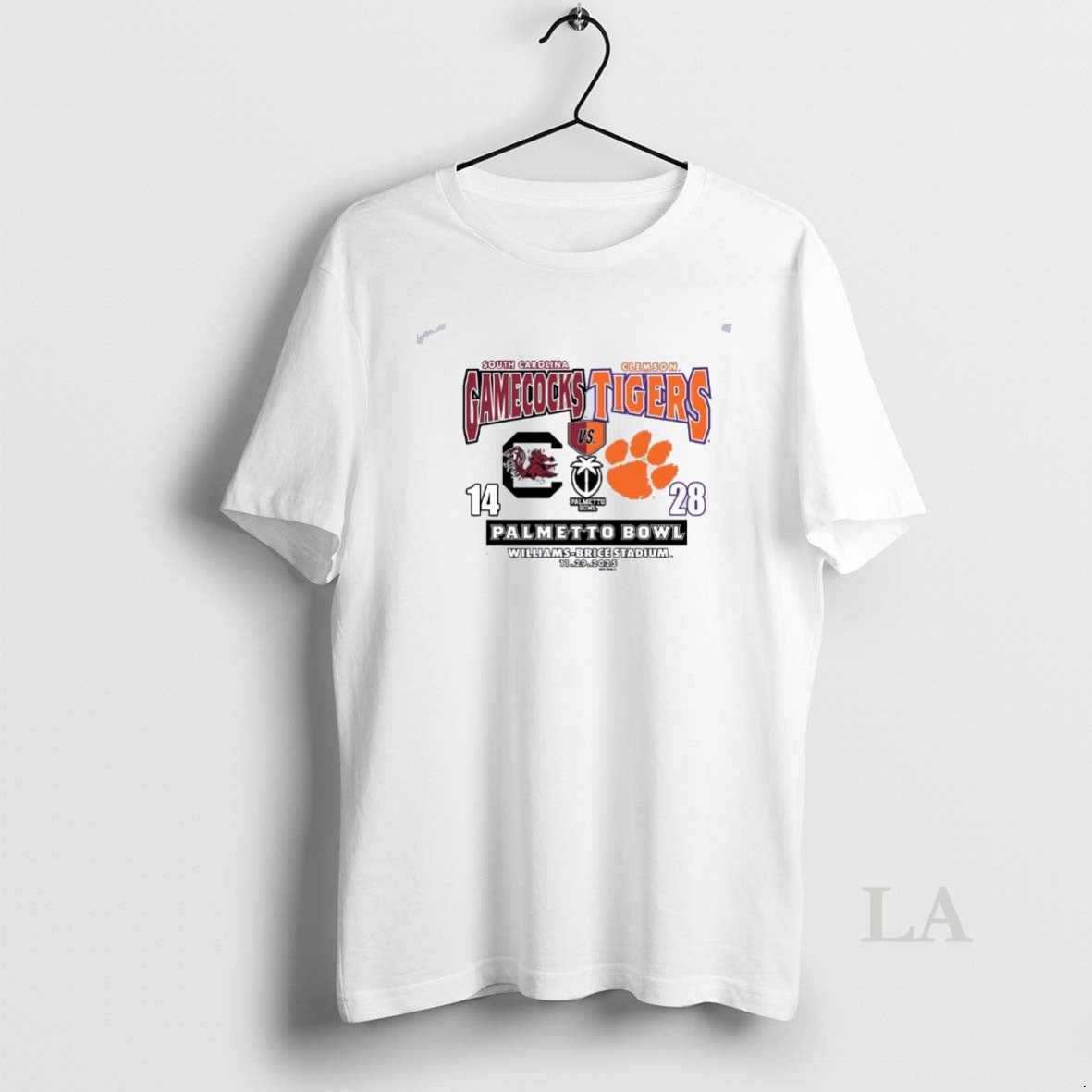 Original Clemson Tigers Vs South Carolina 2025 Palmetto Bowl Final Score