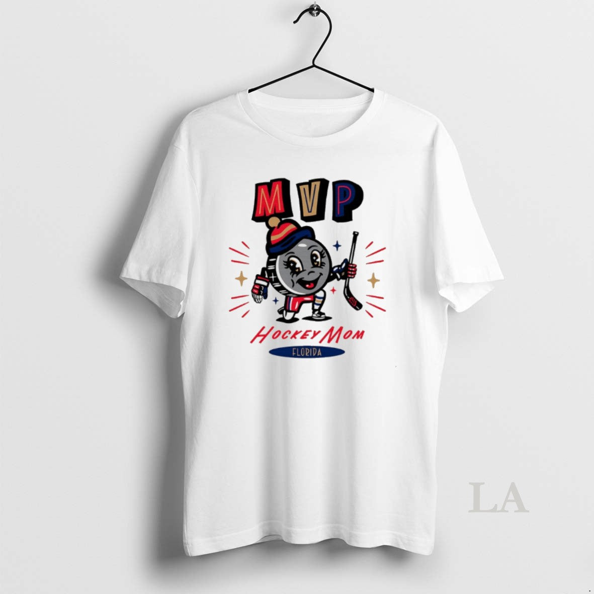 Original Florida Hockey Mom Mvp 2025 Cartoon