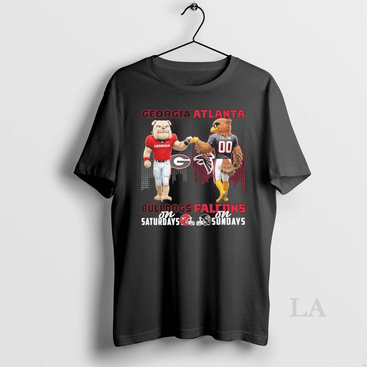Original Georgia Bulldogs On Saturday And Atlanta Falcons On Sundays Mascot