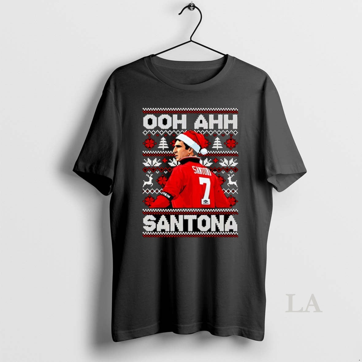 Original Ooh Ahh Santona Ugly Cantona Christmas