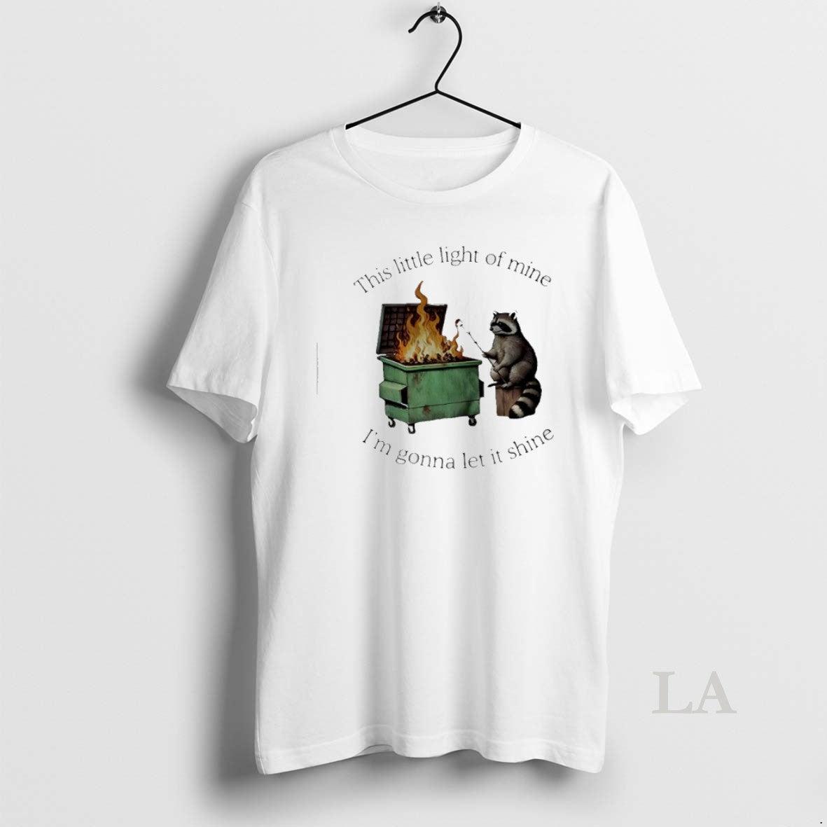 Original Raccoon This Little Light Of Mine Im Gonna Let It Shine