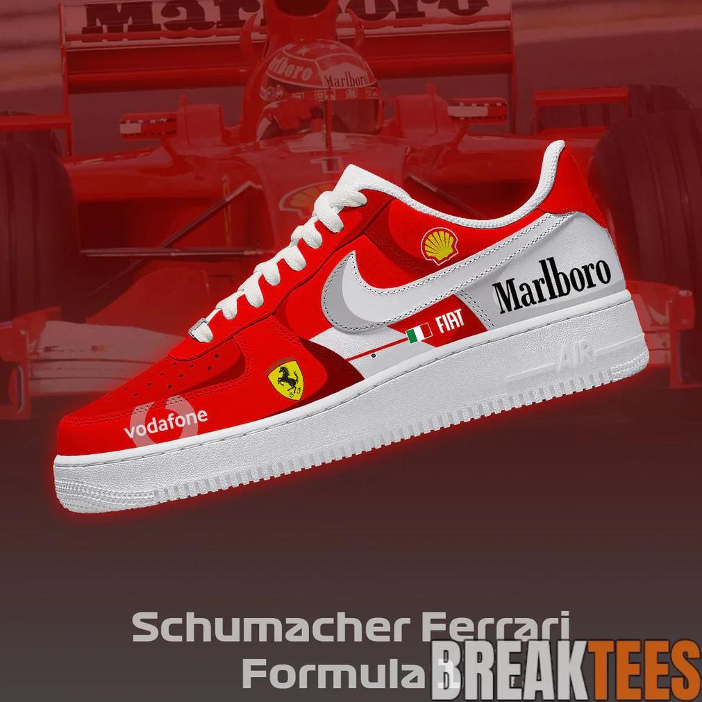 Schumacher Ferrari F1 Racing 2026 Design Special AF1 Shoes