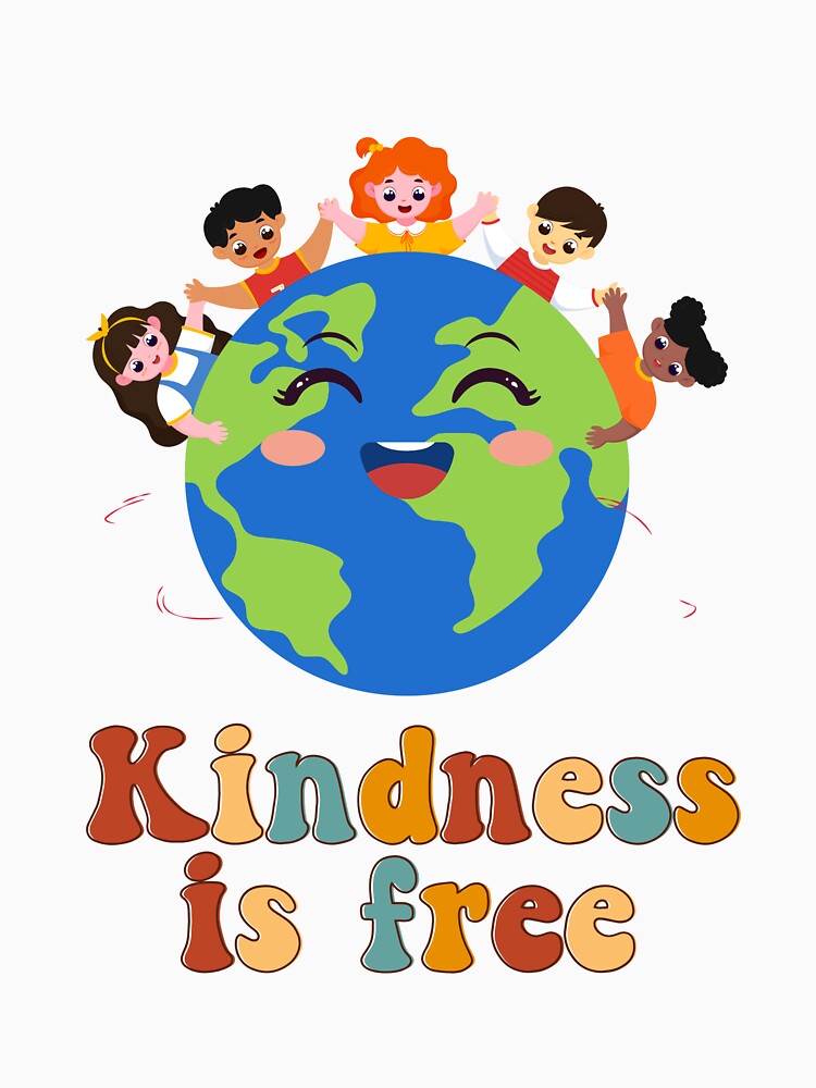 kindness is free, world kindness day by NaaEchDesign ⭐⭐⭐⭐⭐
