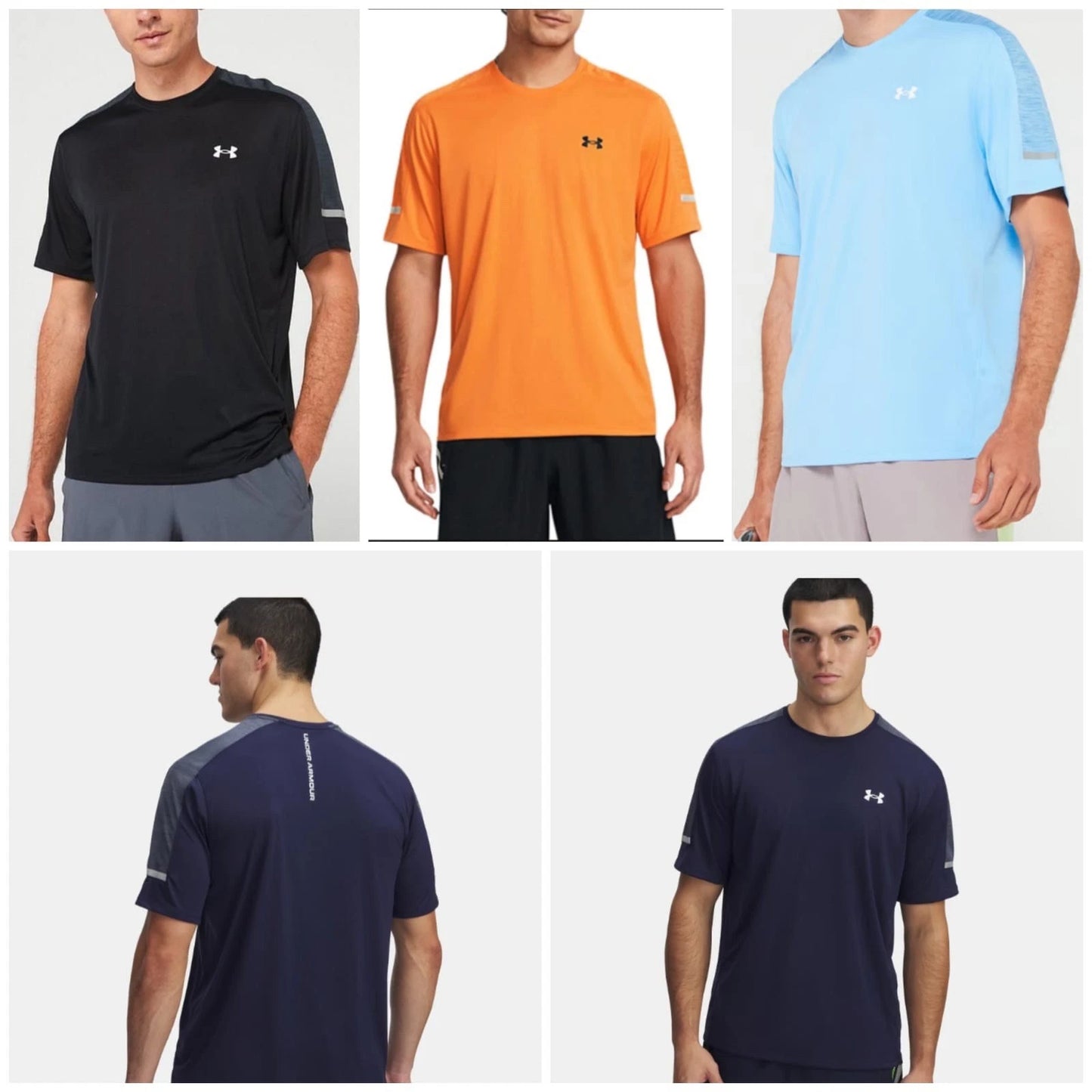 Men's Under Armour UA Tech Utility Sports Gym Running Active-wear T-Shirt
