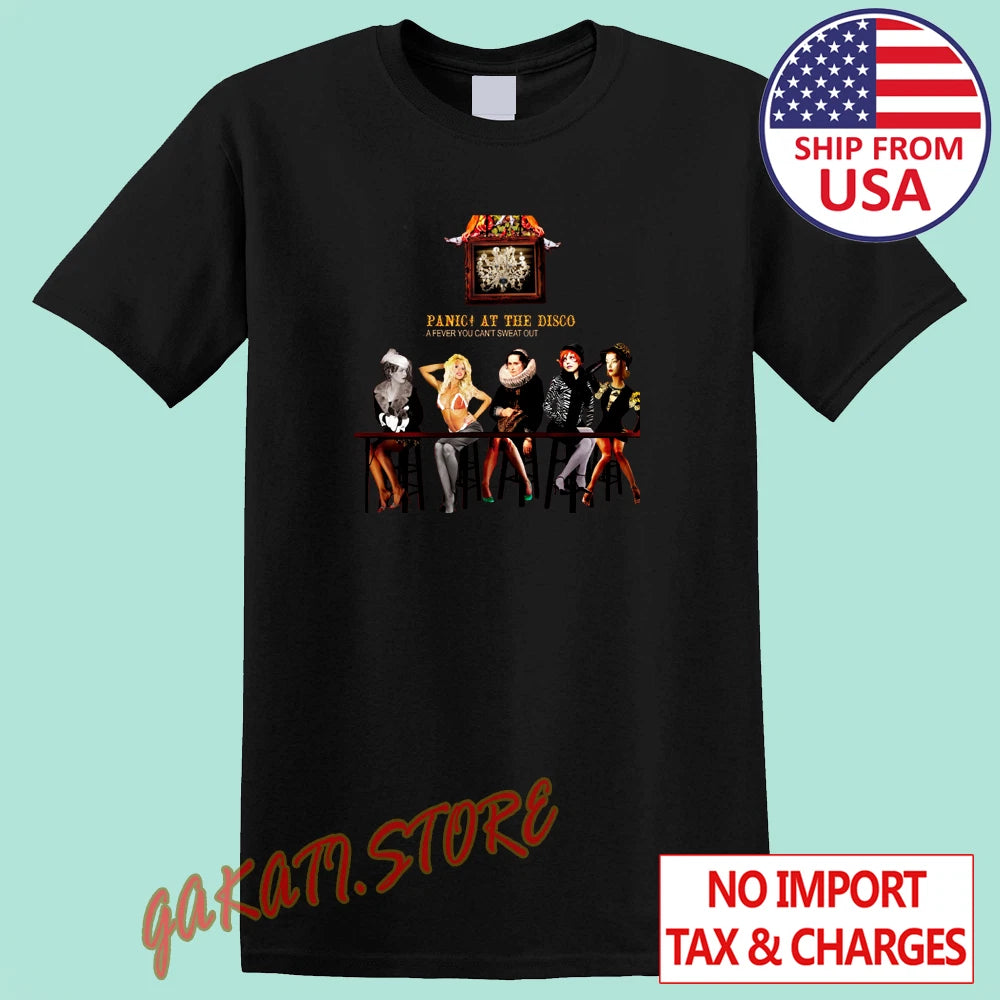 Panic! At The Disco A Fever You Can't Sweat Out Men's Black Size S-5XL