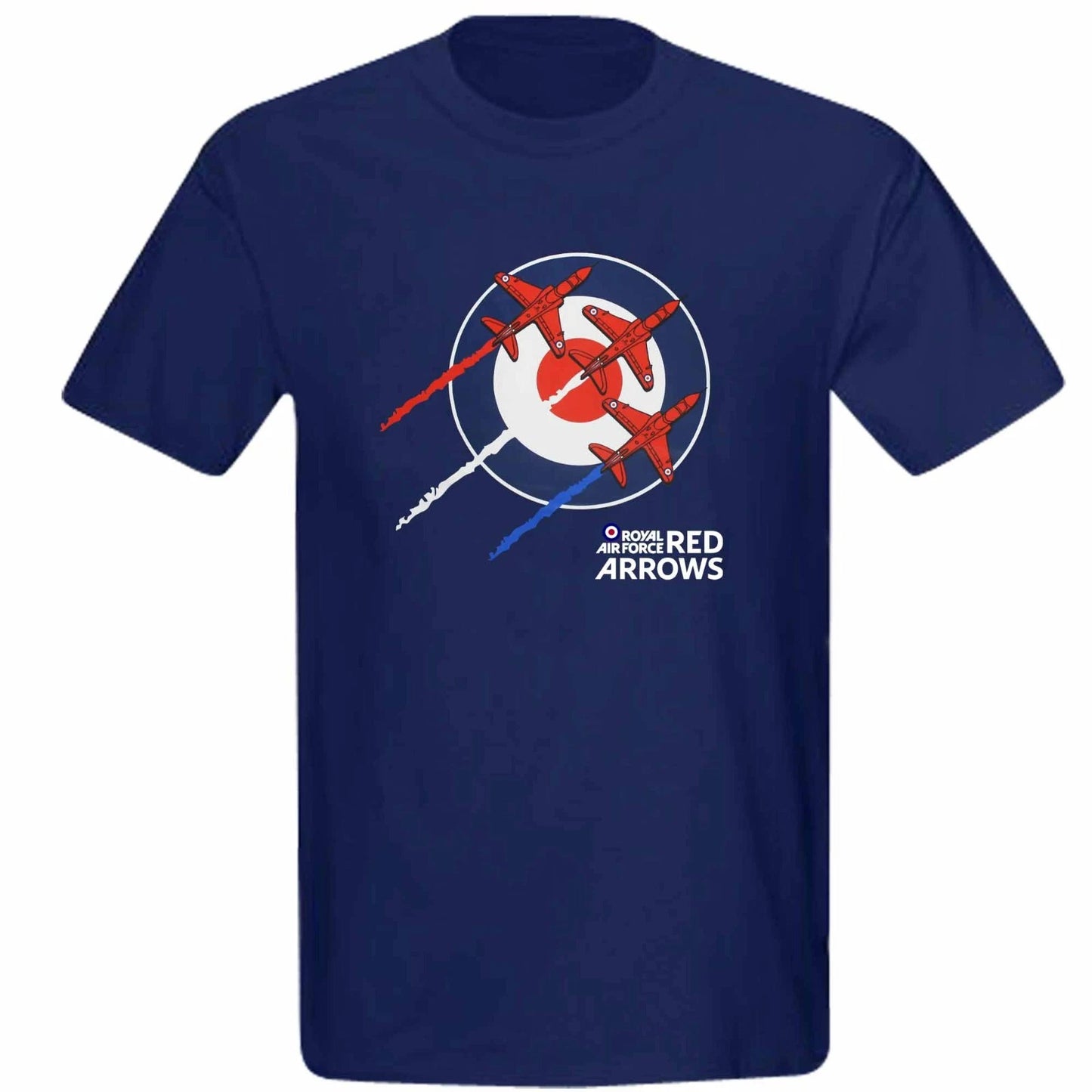 Official RAF Red Arrows Diamond Nine T-Shirt (100% Cotton & Adult Sizes S to 2XL