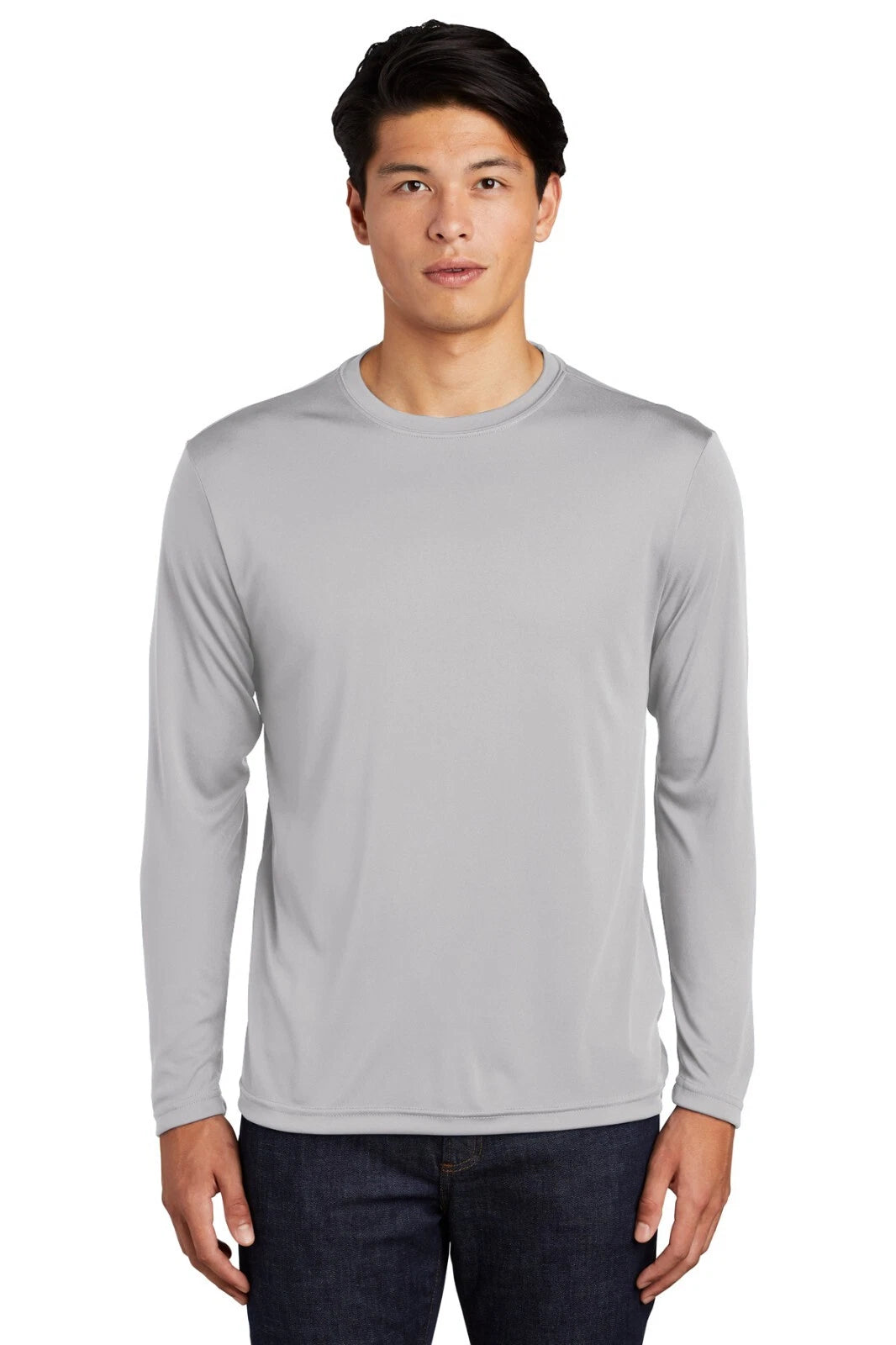MEN'S MOISTURE WICKING Dri fit Long Sleeve SPORT-TEK T-shirt ST350LS