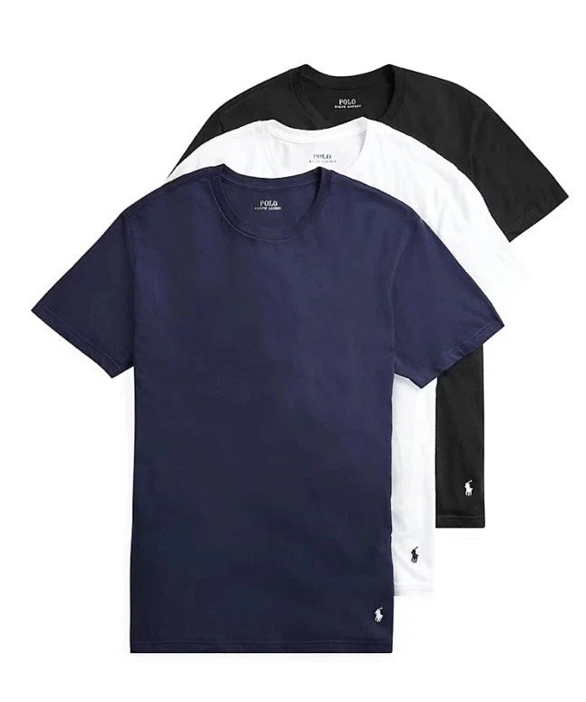 Polo Ralph Lauren - 3 Pack Slim Fit Cotton Crew T-Shirts - Size XL - ๐บ๐ธ