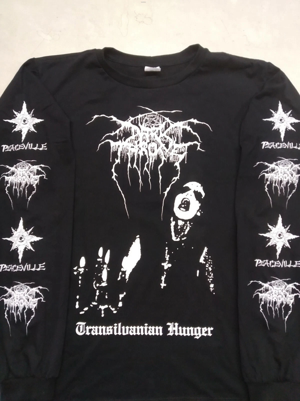 Darkthrone Transilvanian shirt Mayhem Sarcofago Beherit Dissection Craft