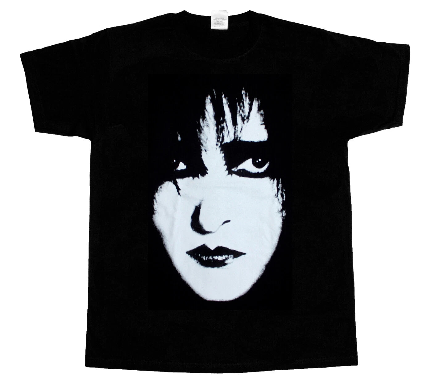 SIOUXSIE AND THE BANSHEES SIOUX FACE POST NEW BLACK short long sleeve T-SHIRT