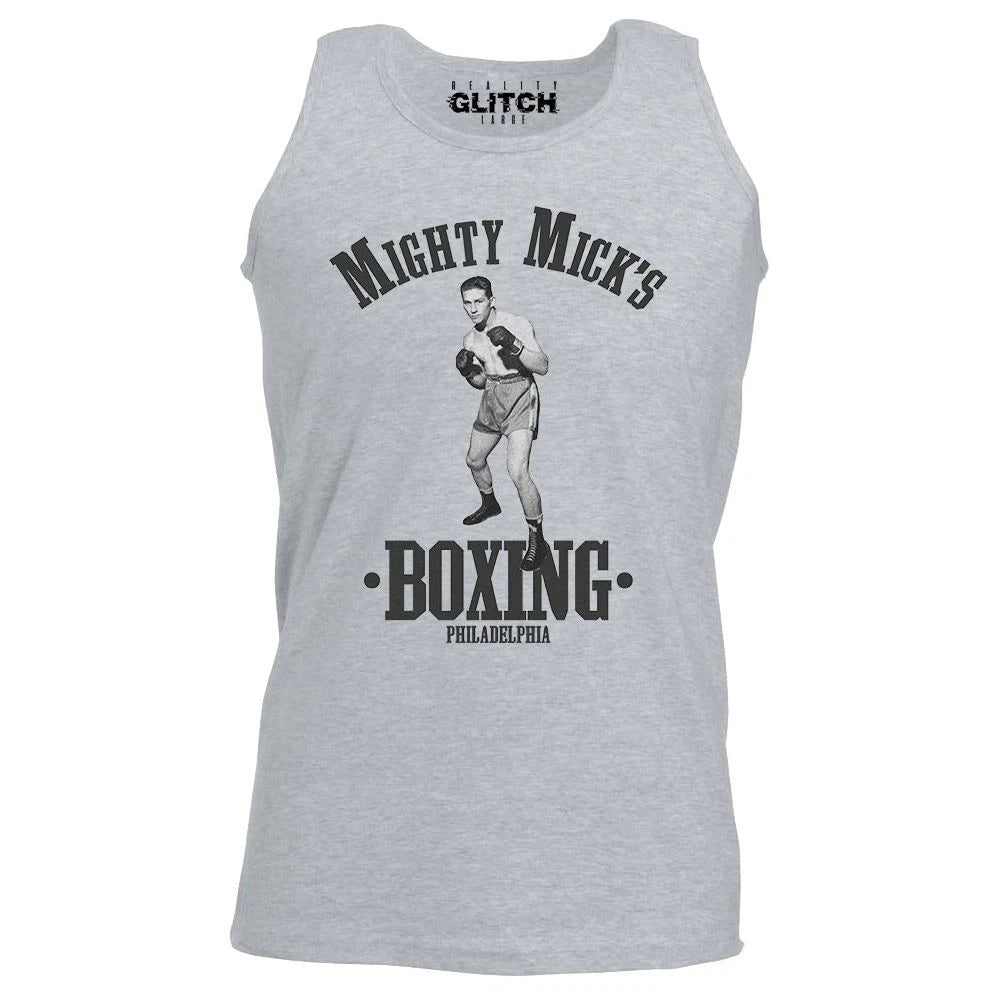 Mighty Mick's Boxing Men's Vest Stallone Rocky Movie Inspired Boxer Retro