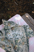 Vintage Wash Camo Zip Up