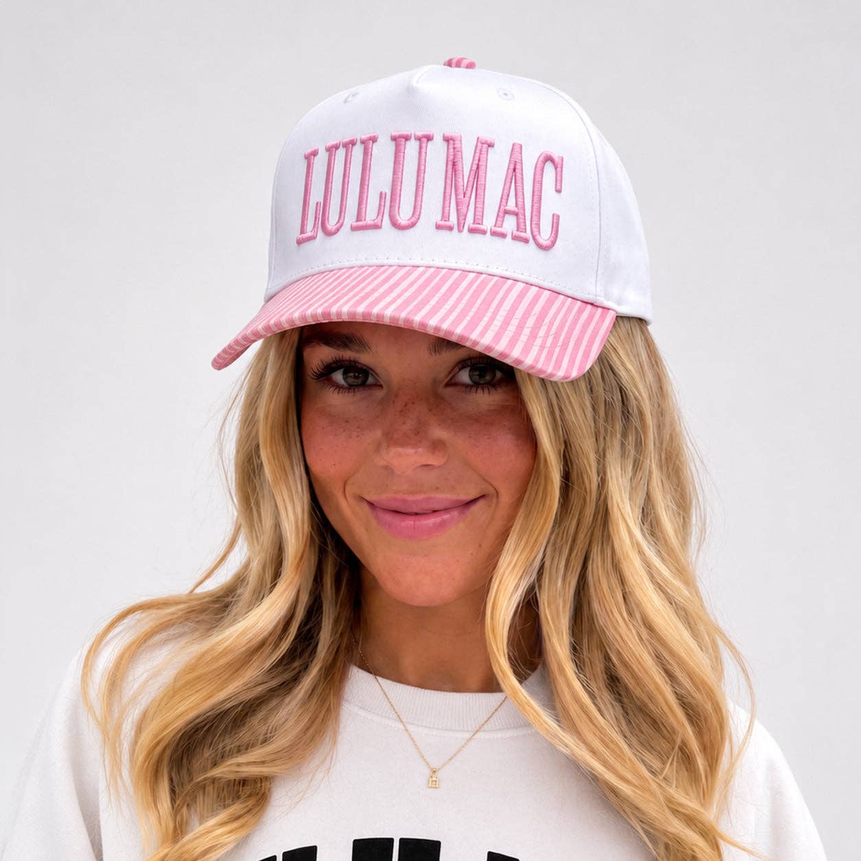 LM-CP-1003 Stripe Pink
