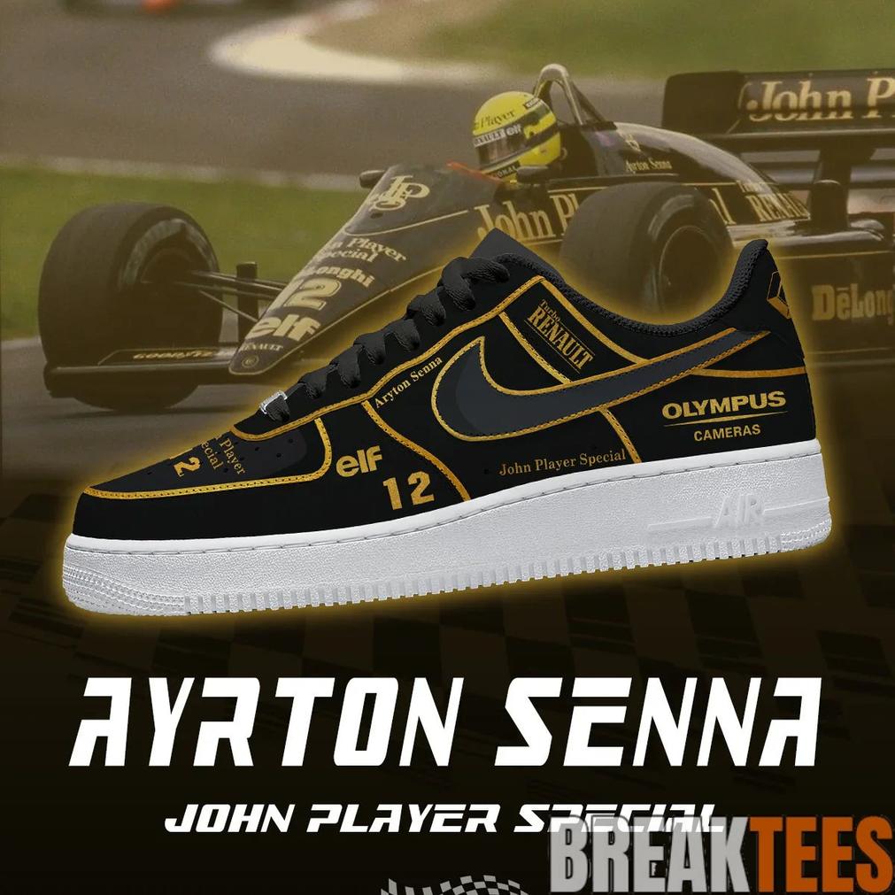 Ayrton Senna John Player Racing 2026 Special Design AF1 Shoes