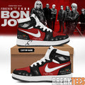 BON JOVI “Forever Tour” Signature White Limited Edition AJ1 Shoes