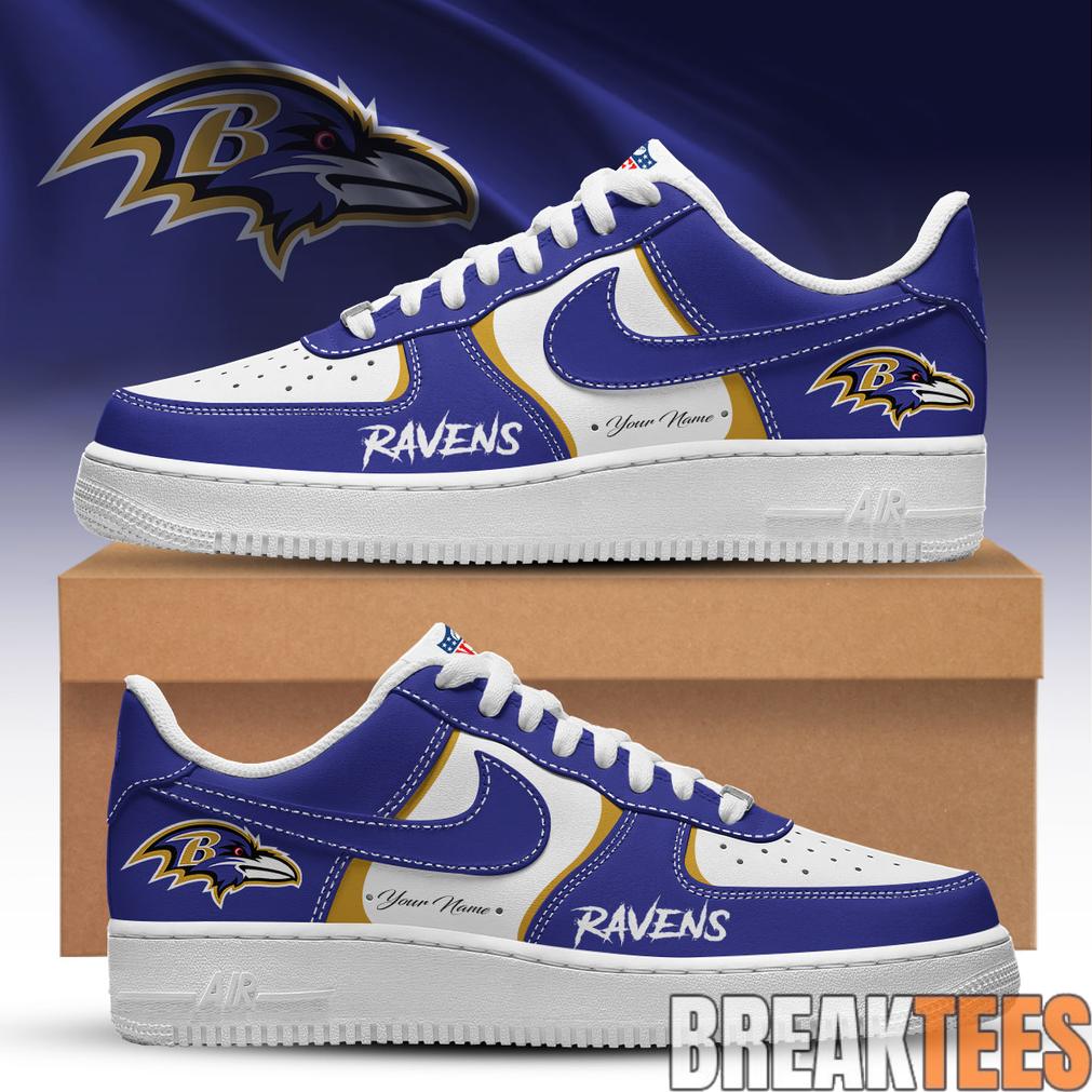 Baltimore Ravens Special Heritage 2026 Custom AF1 Sneaker