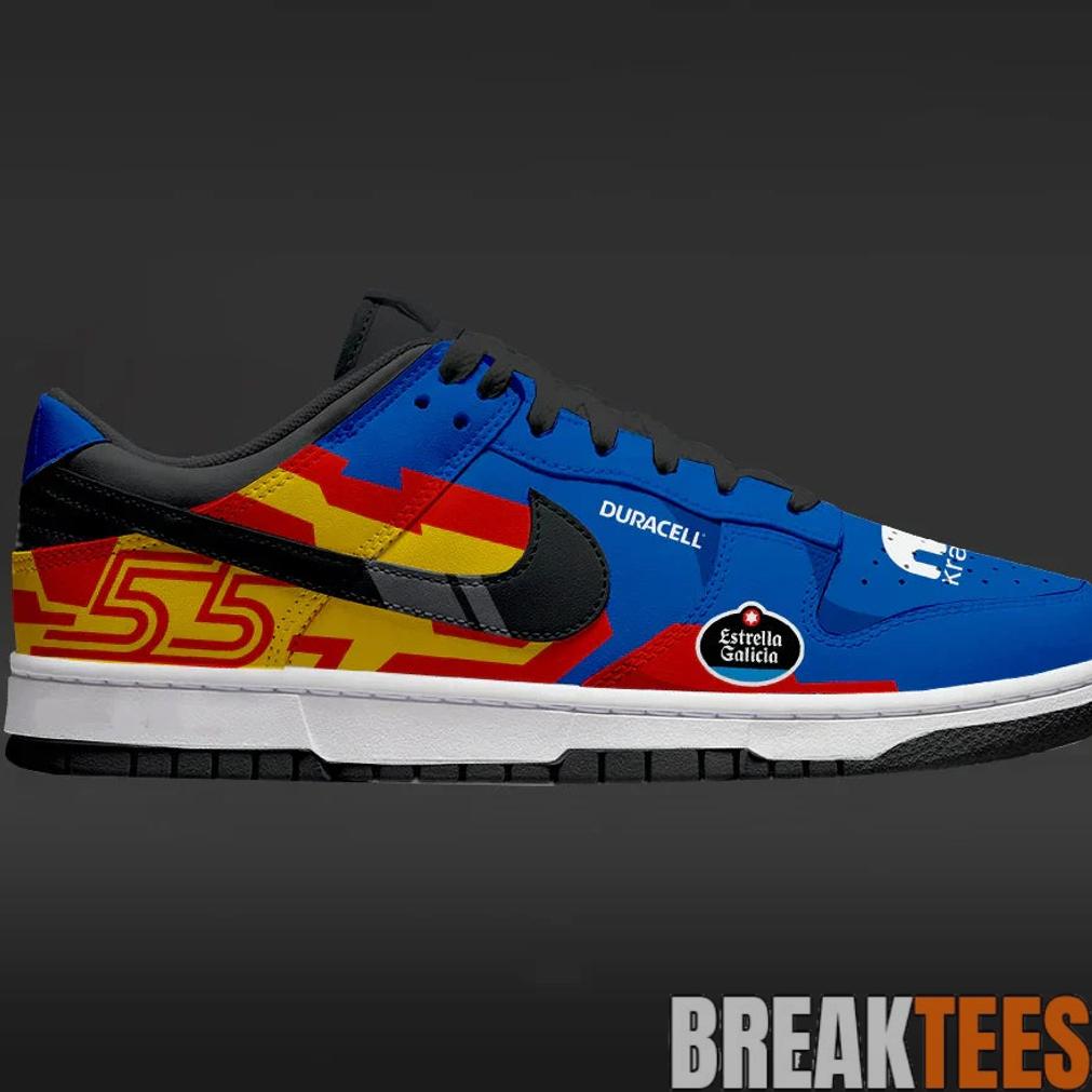 Carlos Sainz Helmet F1 Racing 2026 Design Dunk Sneaker
