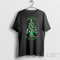 Classic Kinda Festive But Not Too Much Skulls Christmas Tree Cat