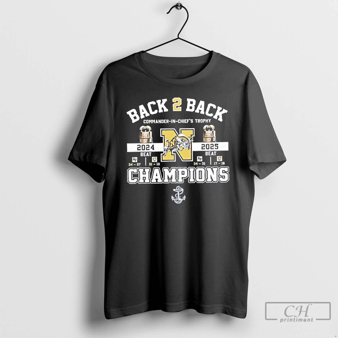 Classic Midshipmen Back To Back Champions Commander In Chiefs Trophy