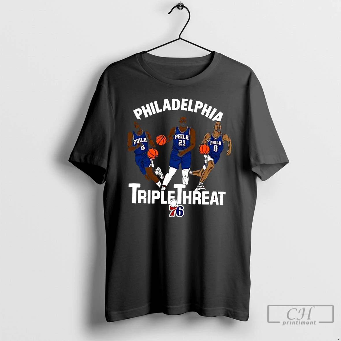 Classic Philadelphia 76ers Triple Threat Player