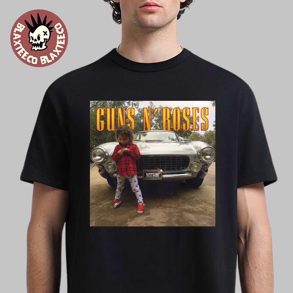 Guns N Roses Nothin’ Single Cover Photo T-Shirt