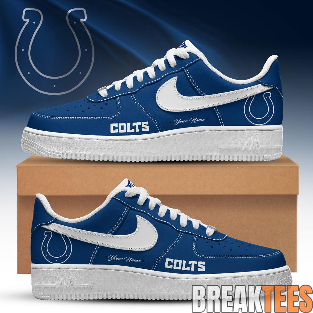 Indianapolis Colts Special Heritage 2026 Custom AF1 Sneaker