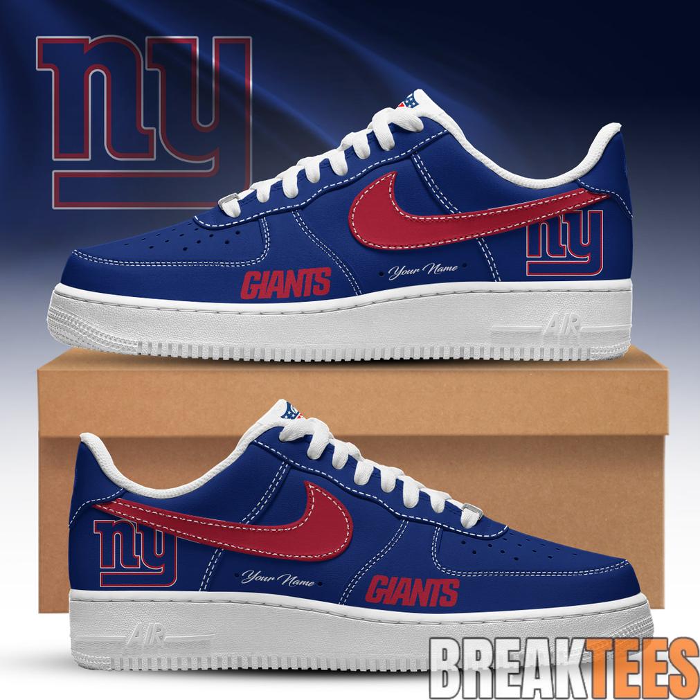 New York Giants Special Heritage 2026 Custom AF1 Sneaker