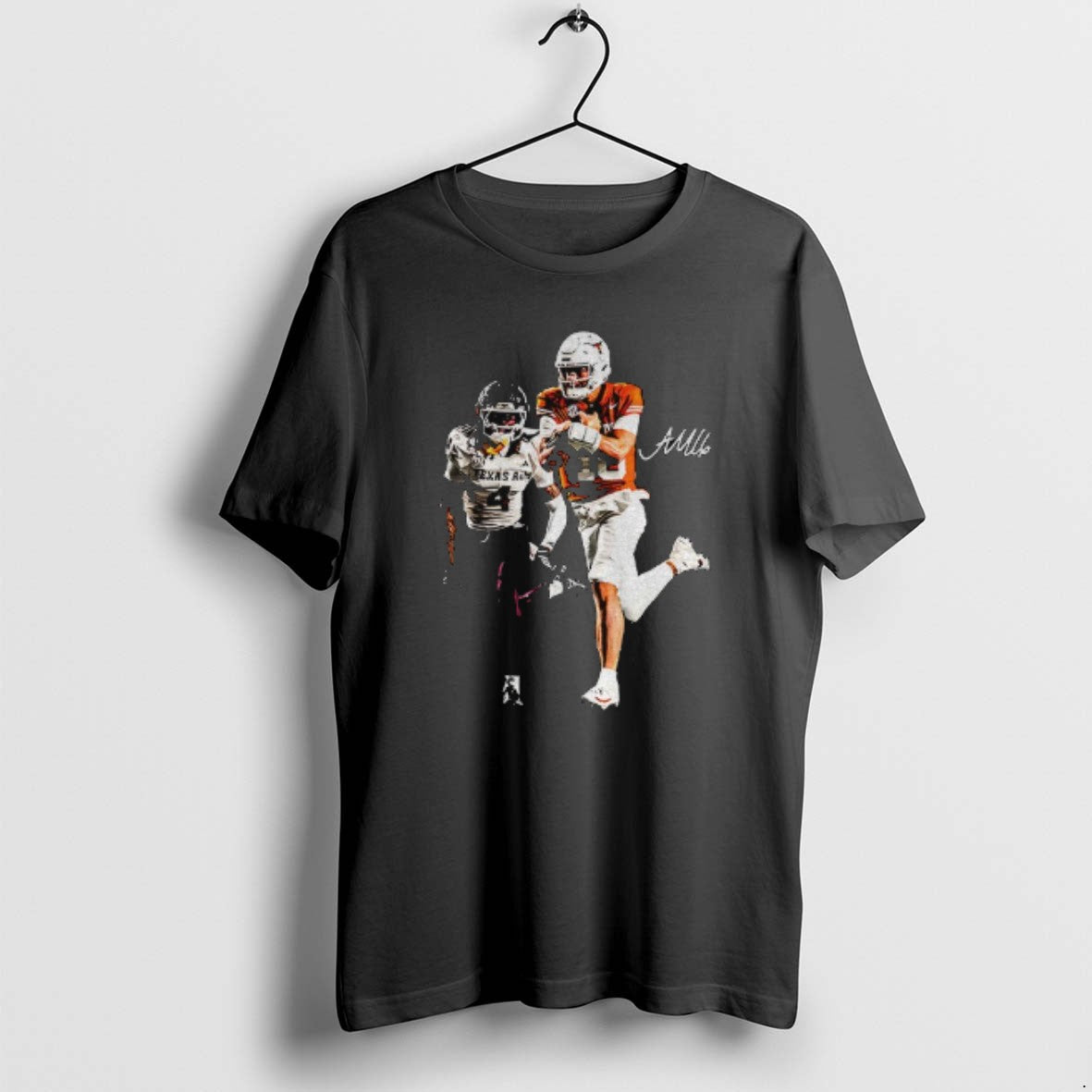 Official Arch Manning Running Texas Longhorns Football Signature