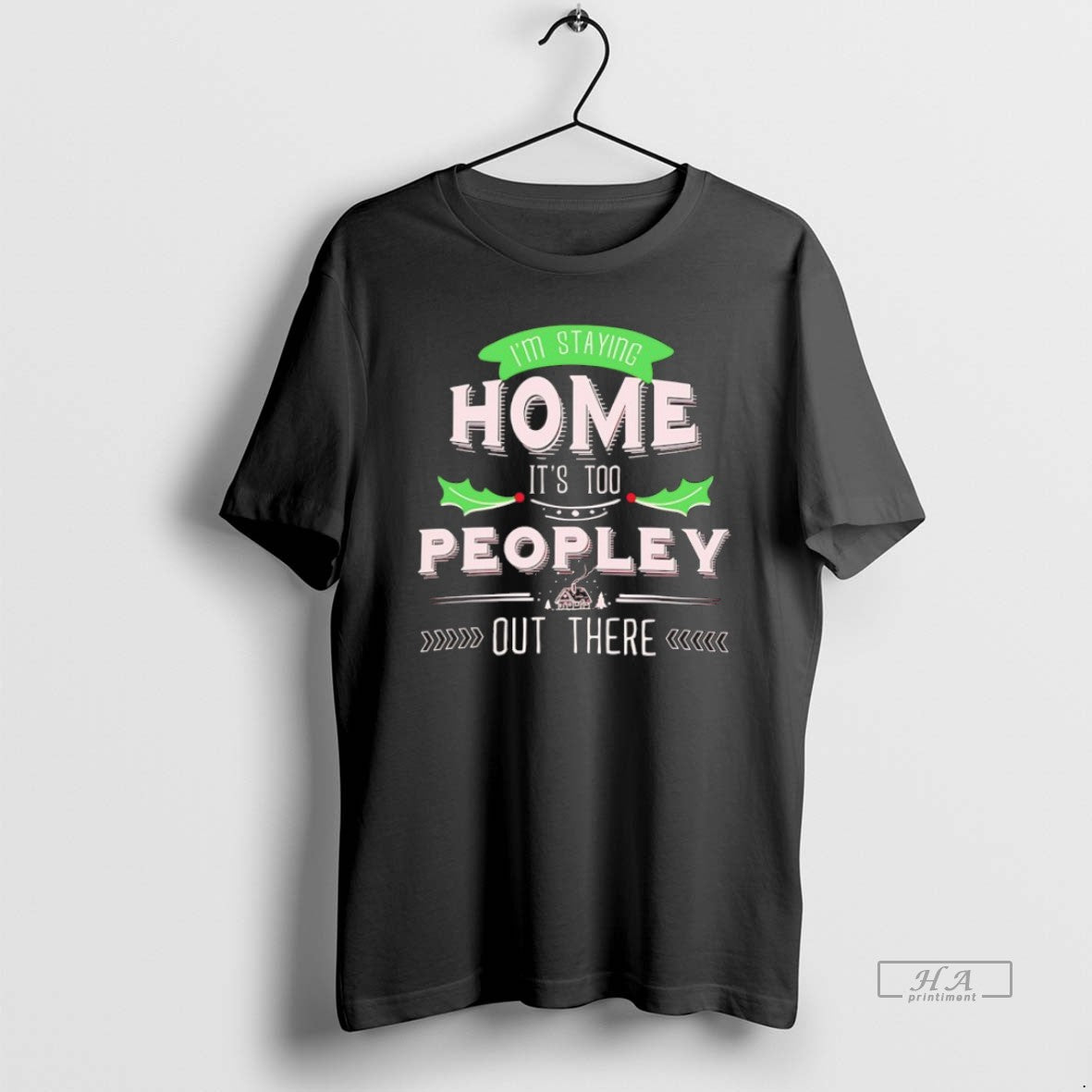 Official Im Staying Home Its Too Peopley Out There