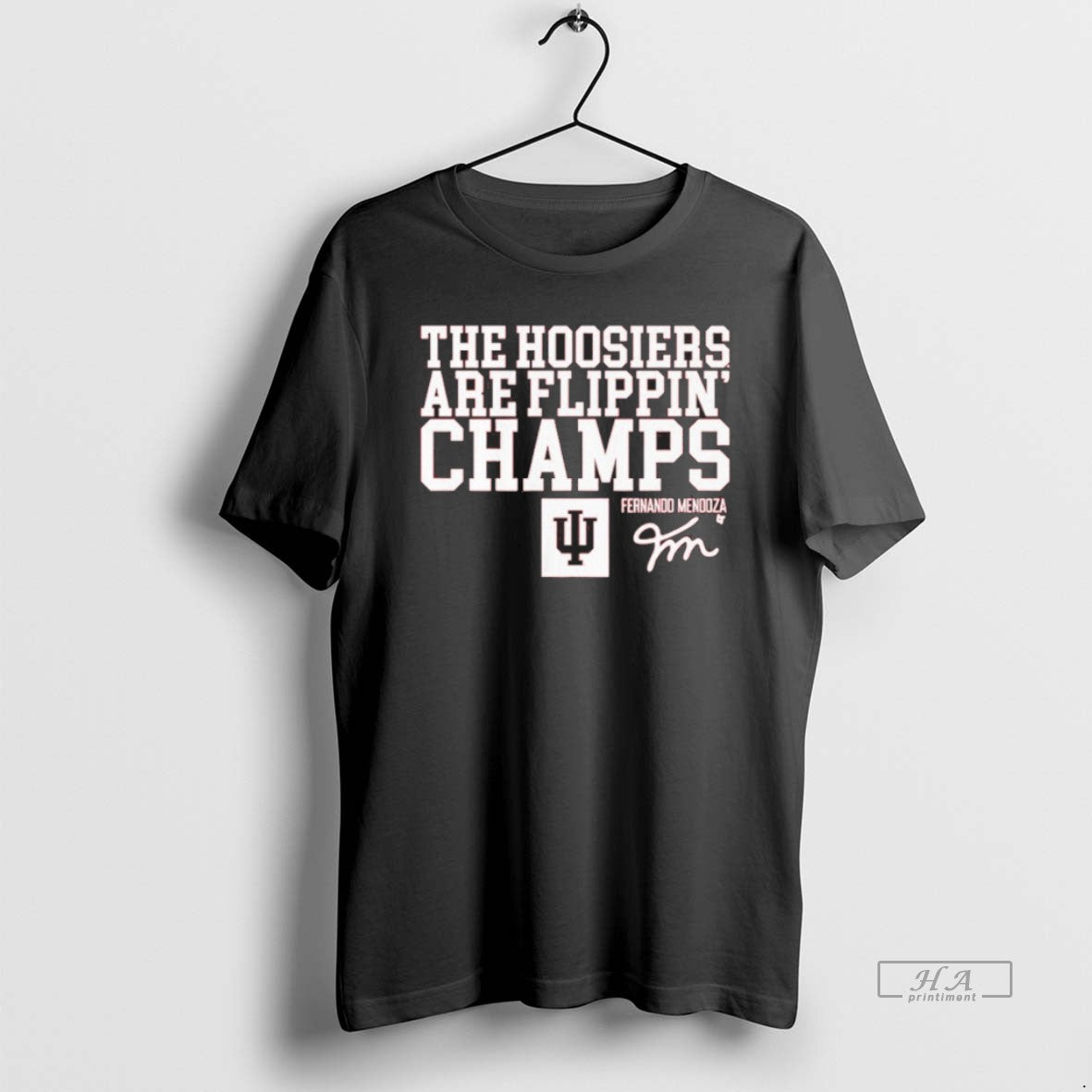 Official Indiana Football Fernando Mendoza The Hoosiers Are Flippin Champs