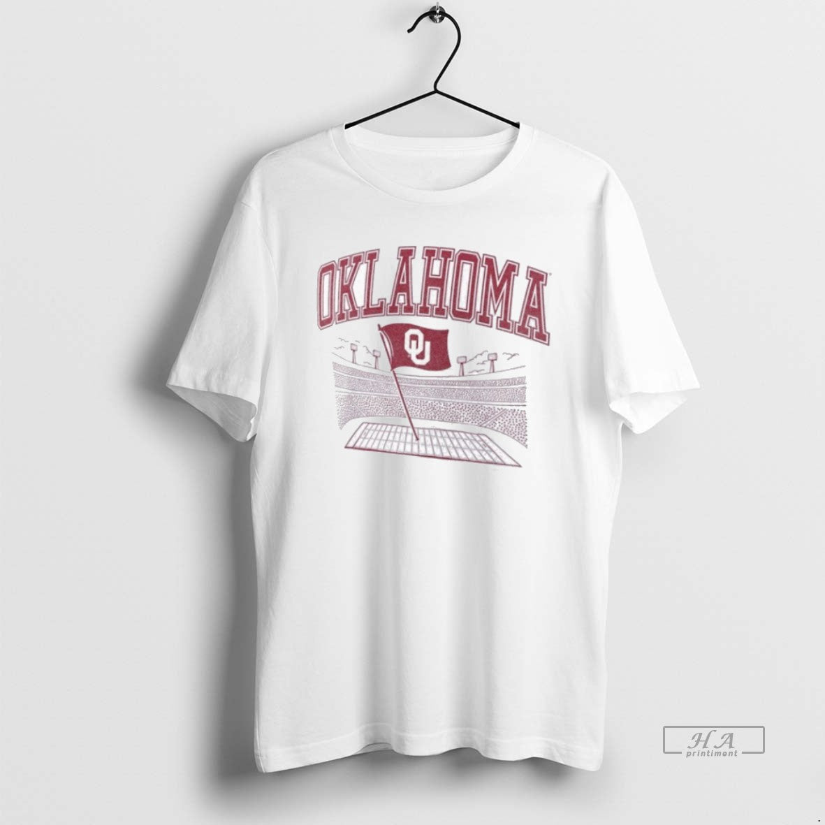Official Oklahoma Sooners Flag Plant