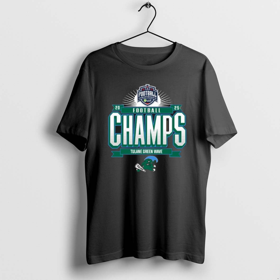 Official Tulane Green Wave 2025 American Conference Football Conference Champions