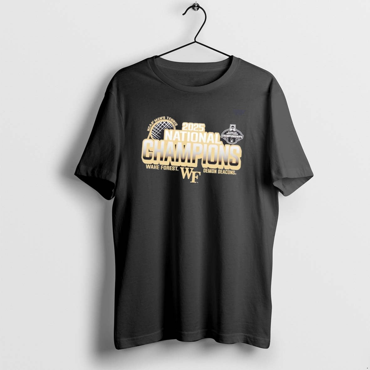 Official Wake Forest Demon Deacons Mens Tennis 2025 National Champions
