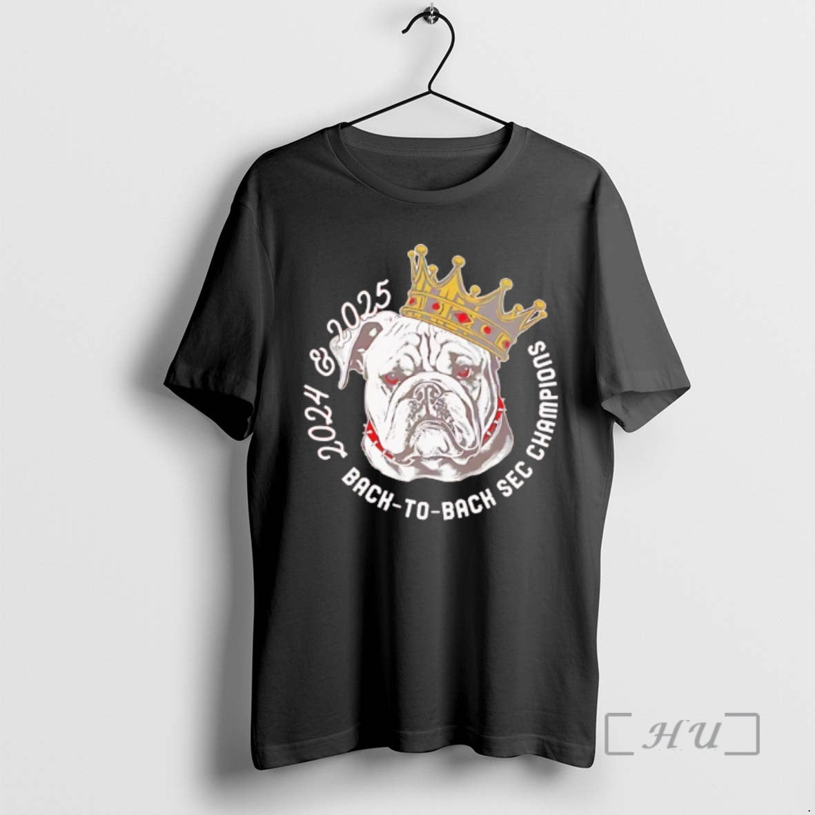 Officials Georgia Bulldogs 2024 2025 Back To Back Sec Champions King Premium T Shirts Sweater