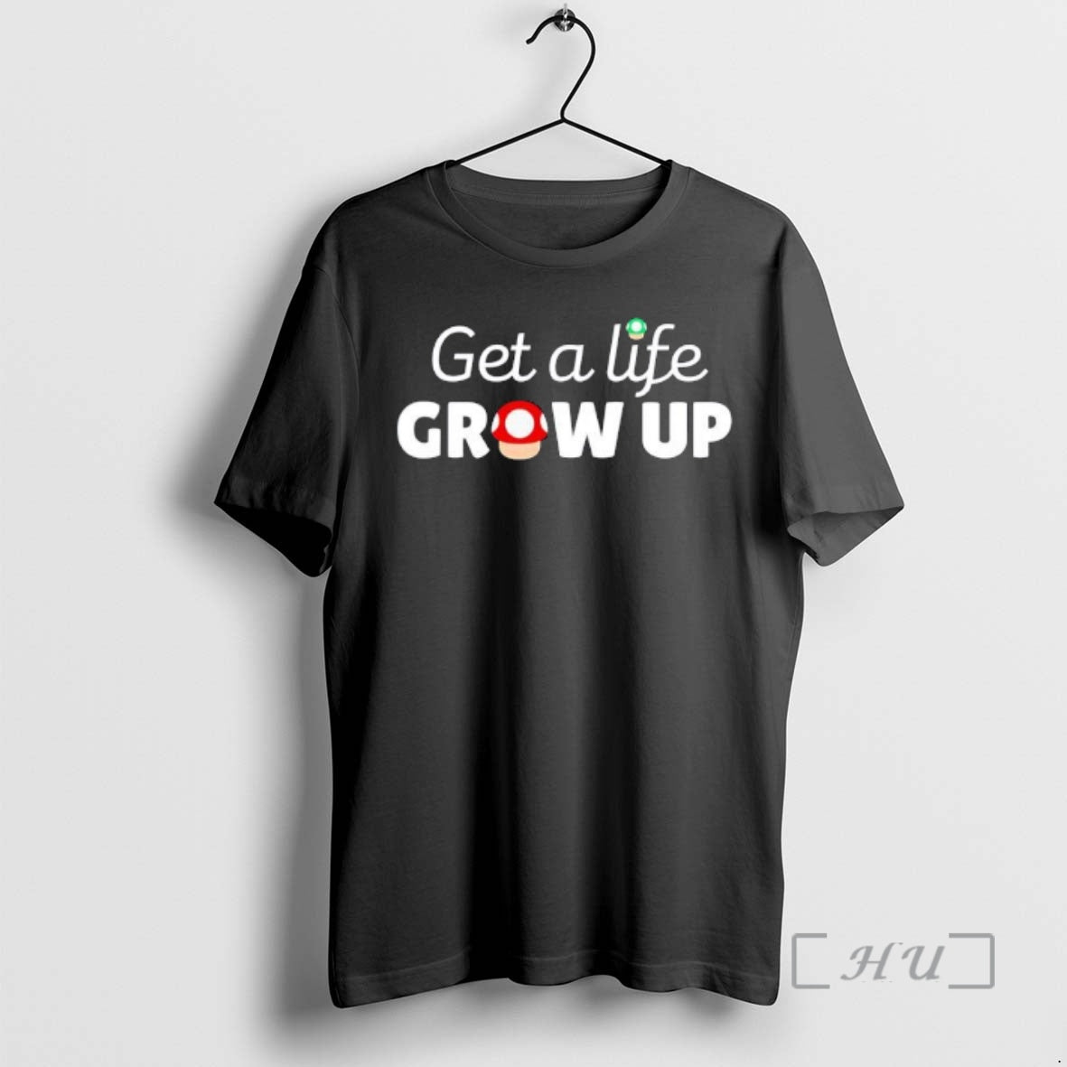 Officials Get A Life Grow Uph Ere Are A Couple Mushrooms Premium T Shirts Sweater