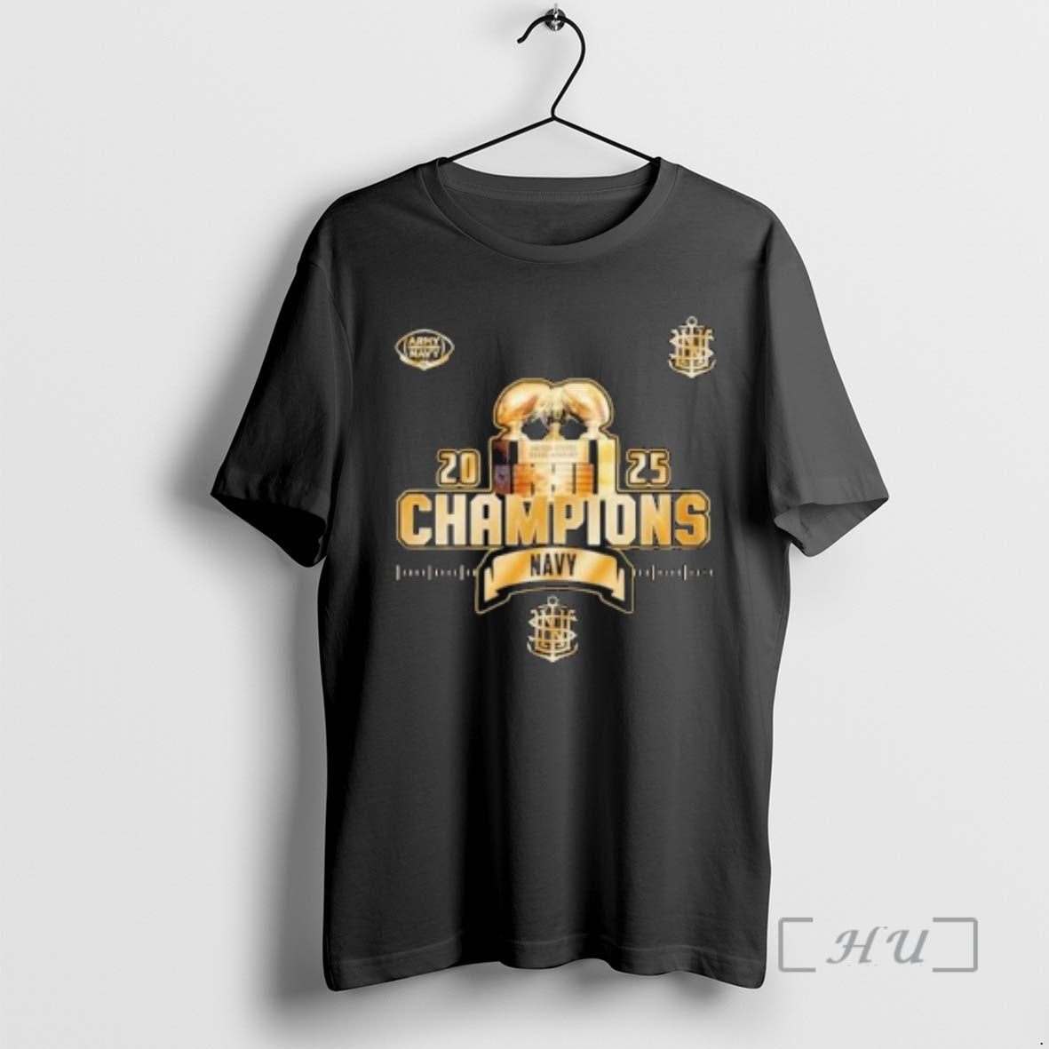 Officials Navy Midshipmen 2025 United States Naval Academy Champions Circle Black Premium T Shirts Sweater