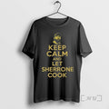 Officials Sherrone Moore Keep Calm And Let Sherrone Cook Don Thomas Circle Black Premium