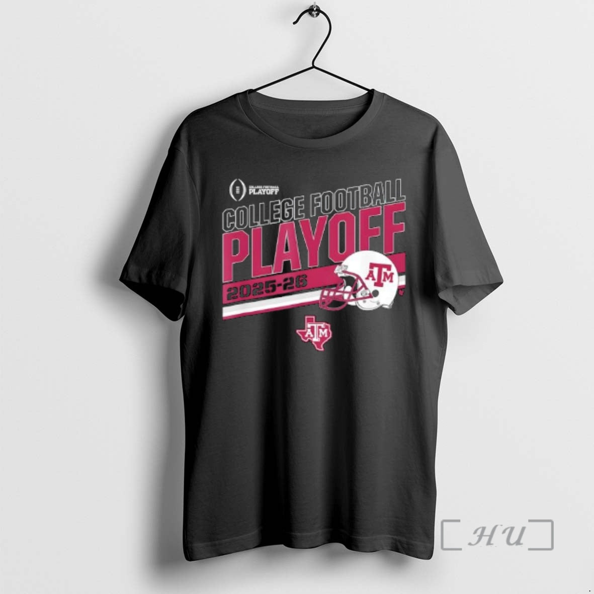 Officials Texas Am Aggies College Football Playoff Stripe 2025 Logo