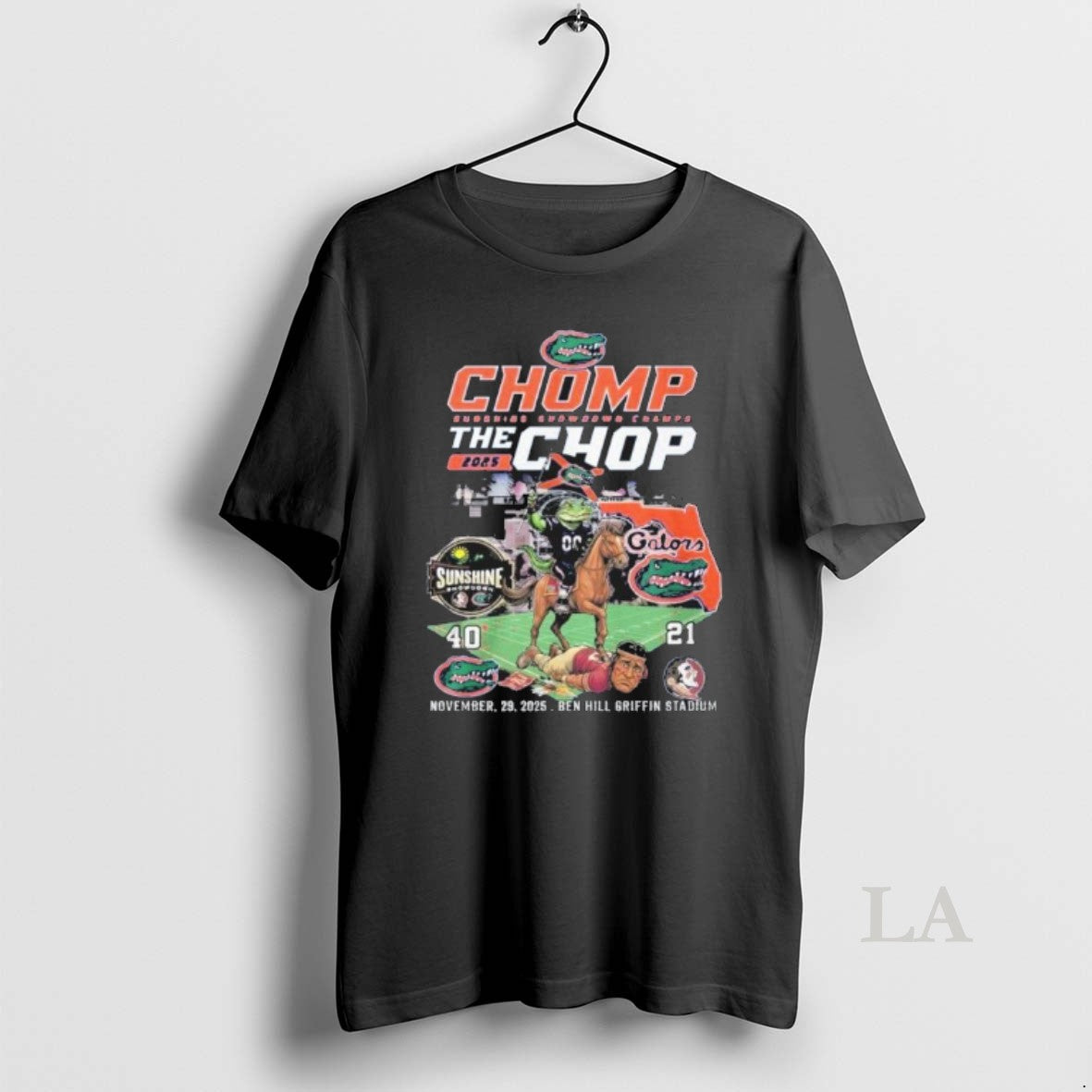 Original Chomp The Chop 2025 Florida Gators Sunshine Showdown Champions