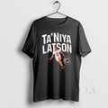 Original South Carolina Gamecocks Basketball Taniya Latson Name Pose